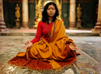 Meditationsdecke aus Yakwolle