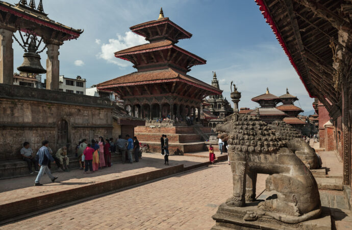 Der Durbar Square in Kathmandu
