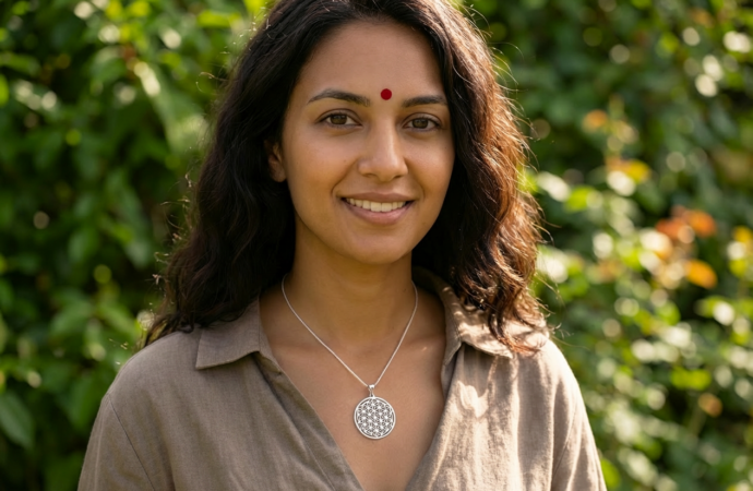 Die Blume des Lebens als Amulett