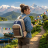 Hanf Rucksack aus Nepal
