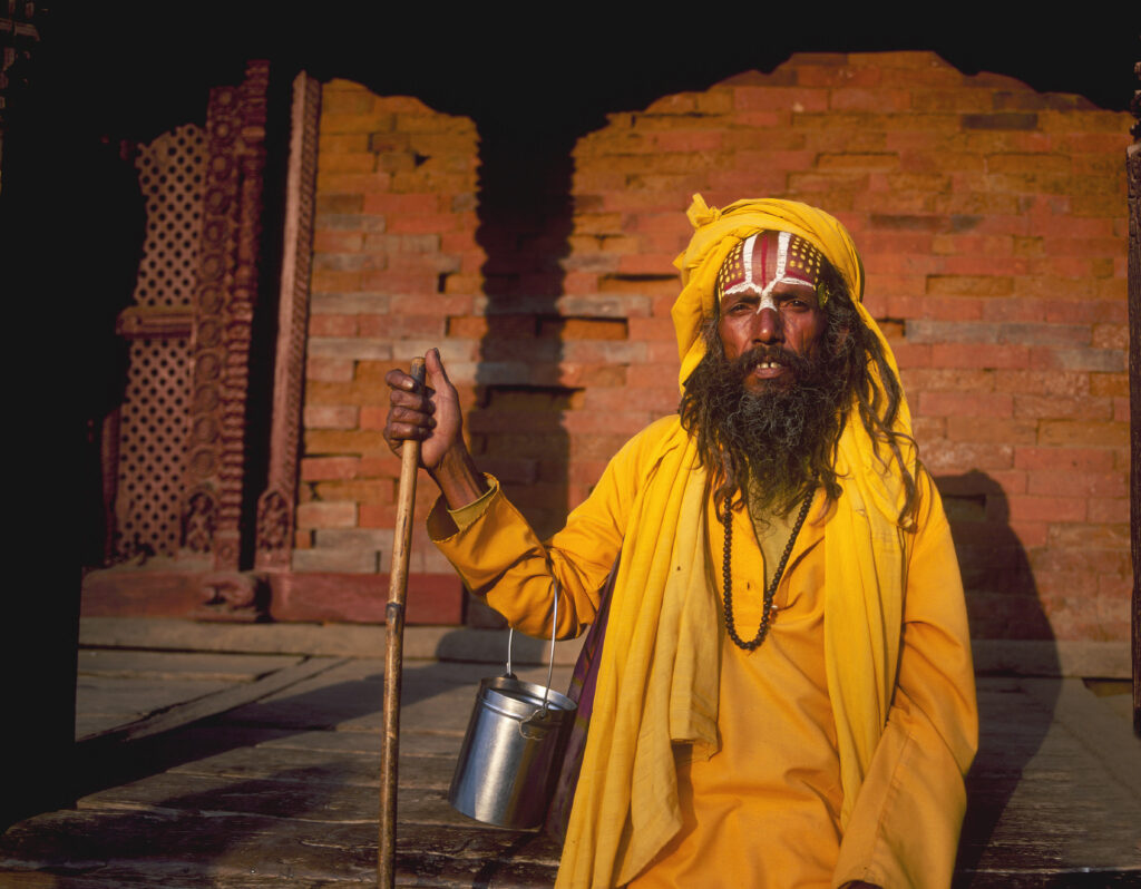 Sadhu im Durbar Square
