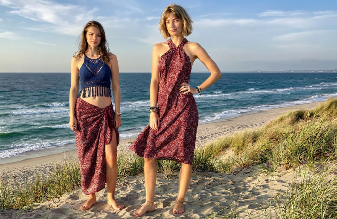 Vielseitiger Sarong aus weicher Viskose
